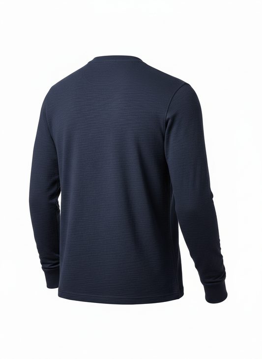 Men's Relaxed Texture Henley