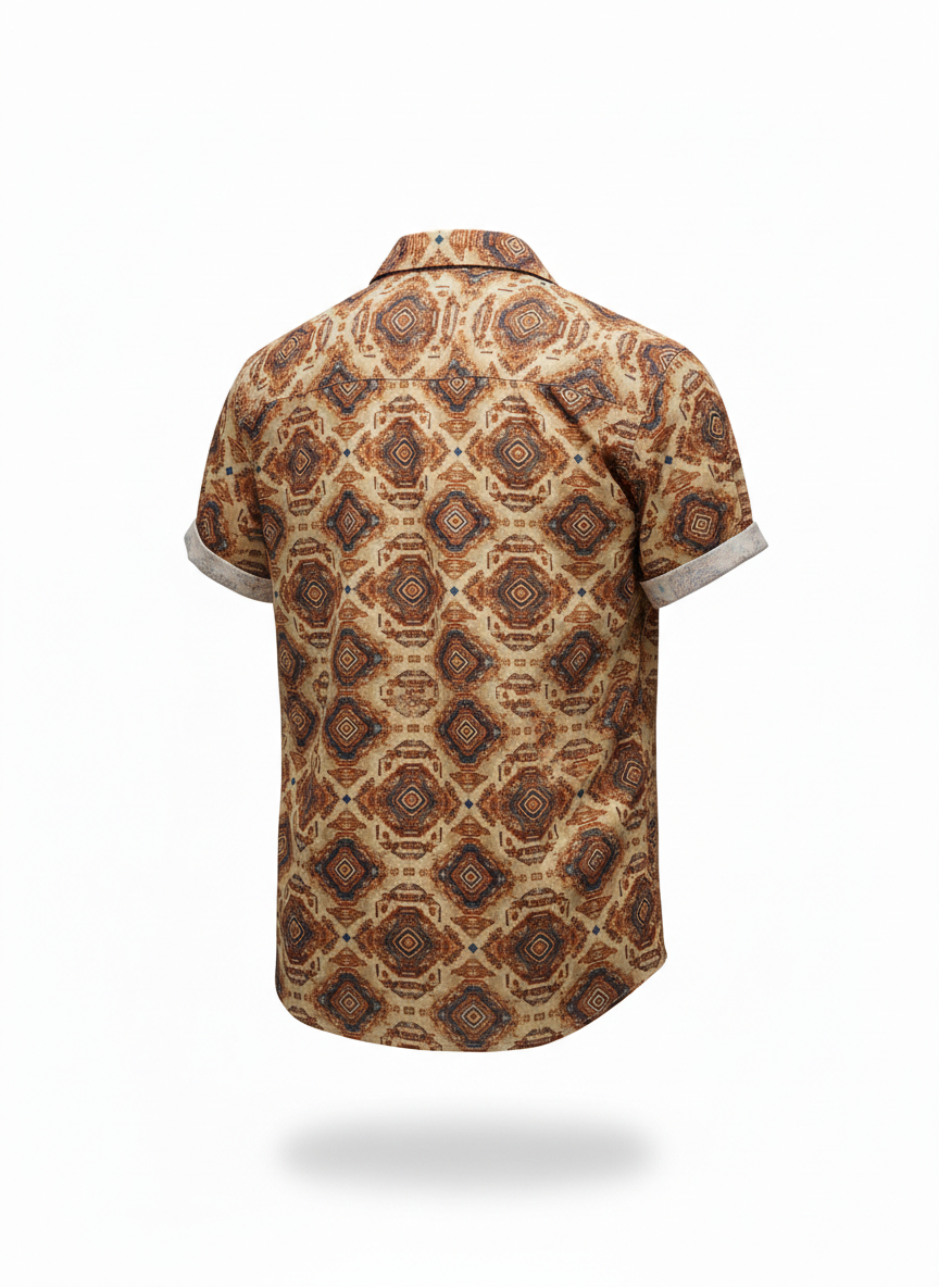 Men's Free-Spirit Print Shirt