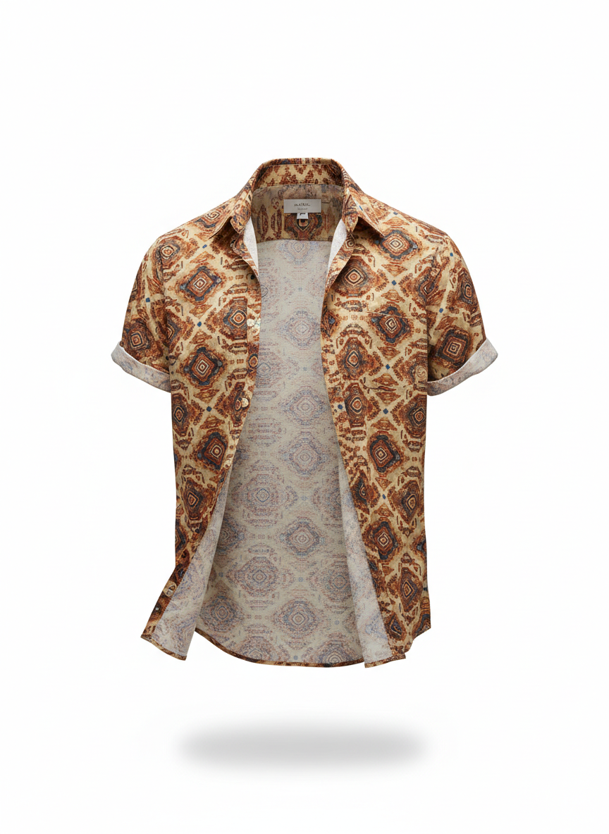 Men's Free-Spirit Print Shirt