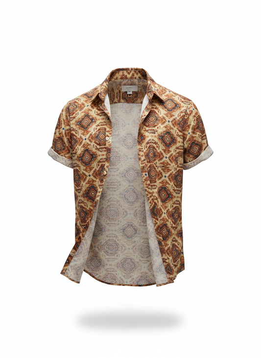 Men's Free-Spirit Print Shirt