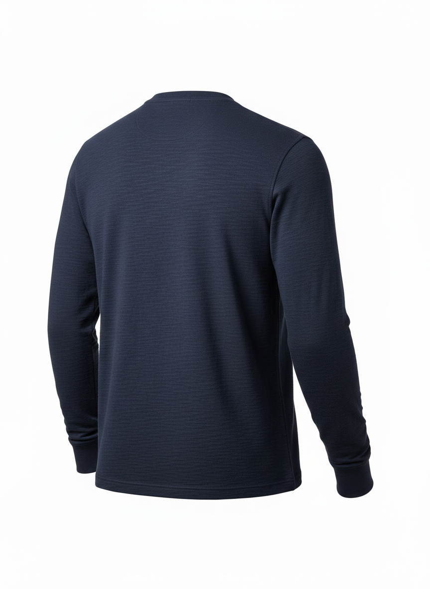 Men's Relaxed Texture Henley